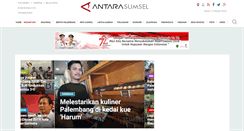 Desktop Screenshot of antarasumsel.com